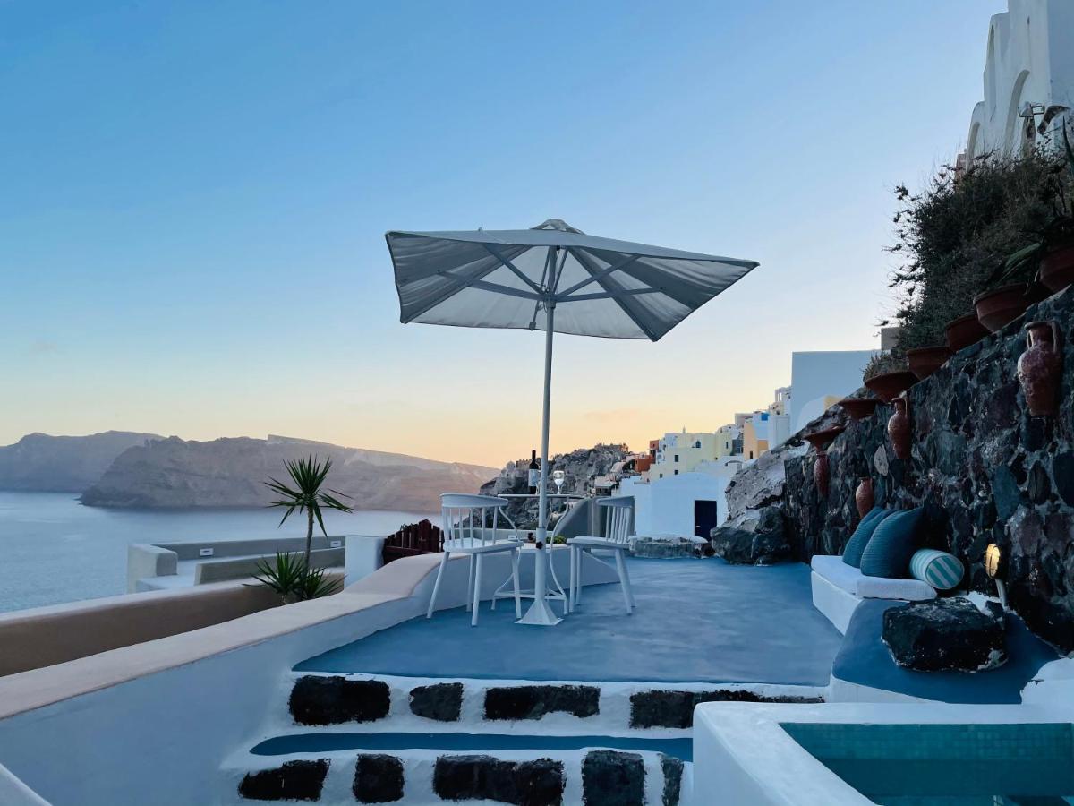 Villa Blue Sky Cave House Oia  Esterno foto